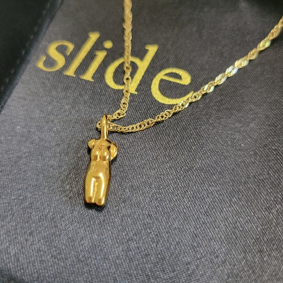 NWT Slide Honey Box 18K Gold Plated Jewelry - Picture 6 of 9